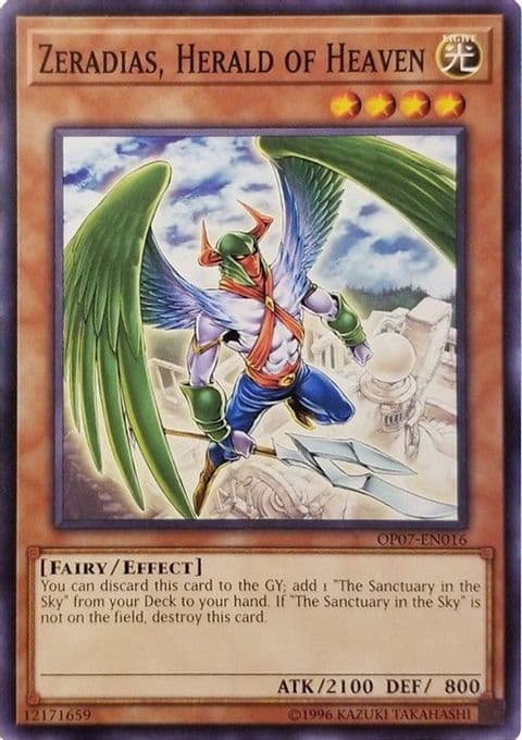 Zeradias, Herald of Heaven