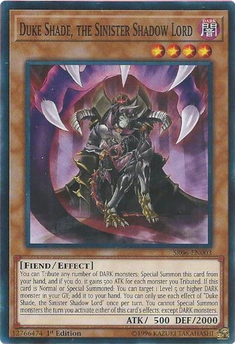 Duke Shade, the Sinister Shadow Lord
