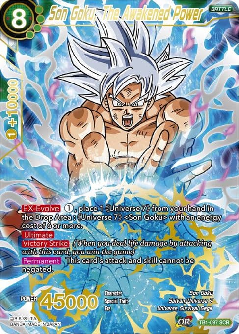 Son Goku, The Awakened Power