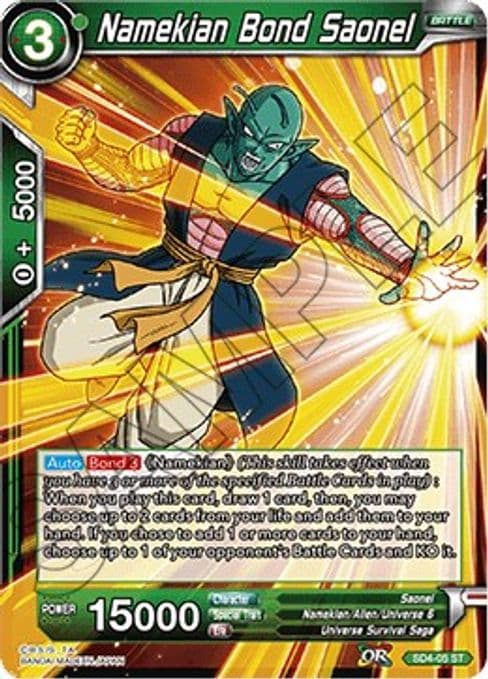 Namekian Bond Saonel
