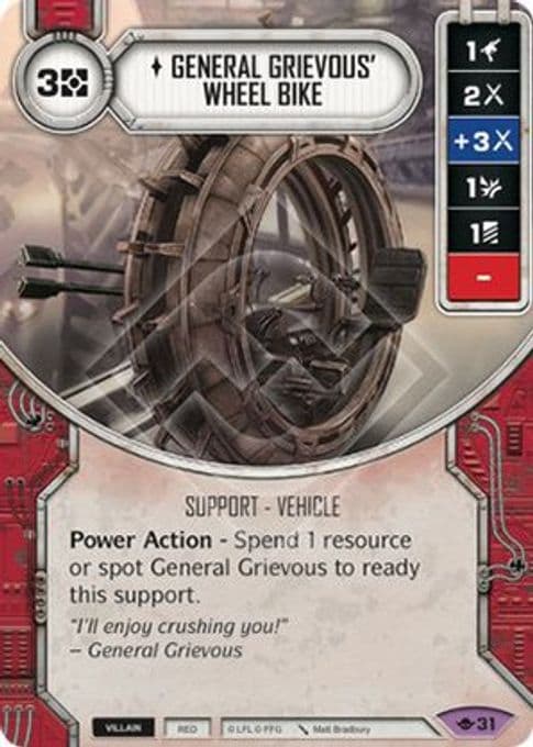 General Grievous' Wheel Bike