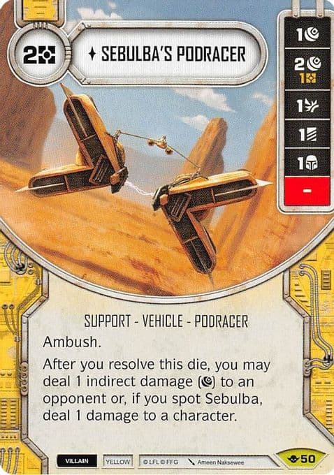 Sebulba's Podracer (Card Only)