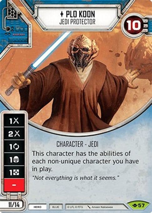 Plo Koon - Jedi Protector (Card Only)