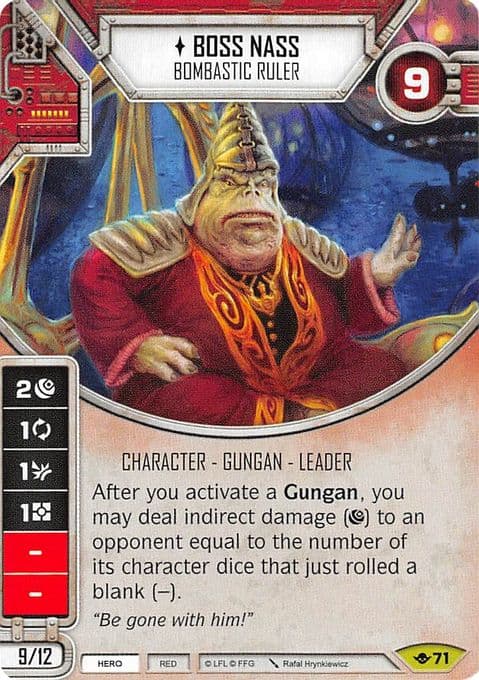 Boss Nass - Bombastic Ruler (Card Only)