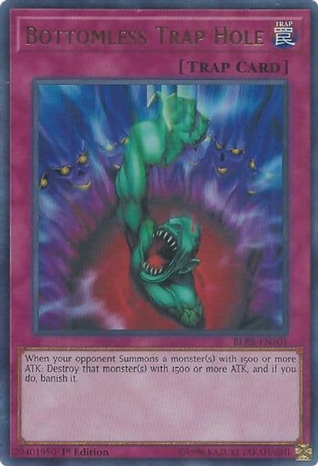 Bottomless Trap Hole
