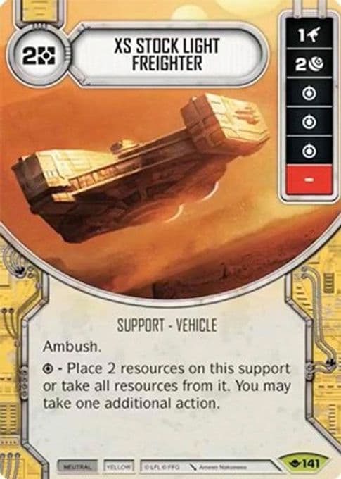 XS Stock Light Freighter (Card Only)