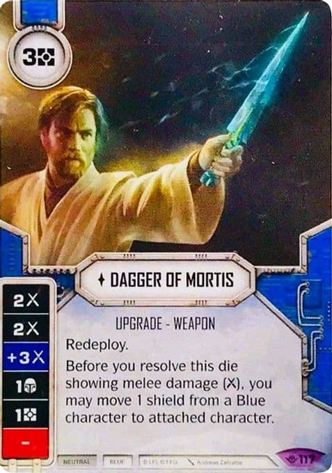 Dagger of Mortis (Card Only)