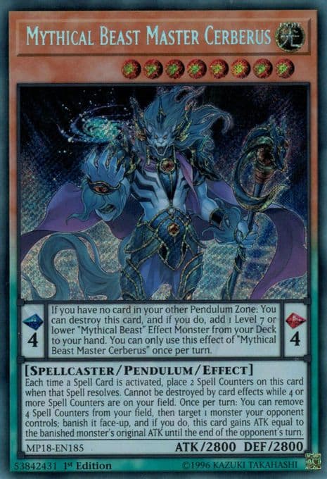 Mythical Beast Master Cerberus
