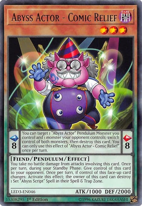 Abyss Actor - Comic Relief