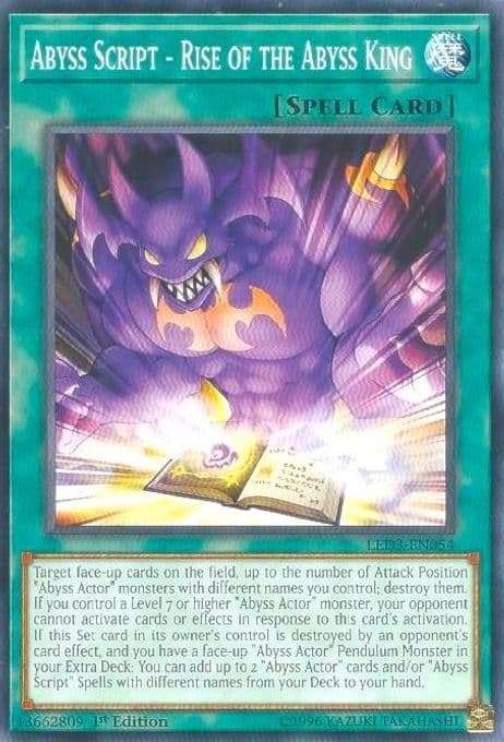 Abyss Script - Rise of the Abyss King