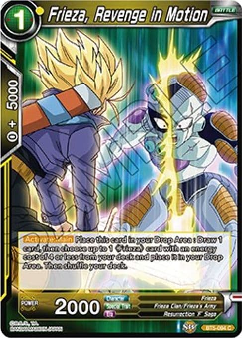 Frieza, Revenge in Motion