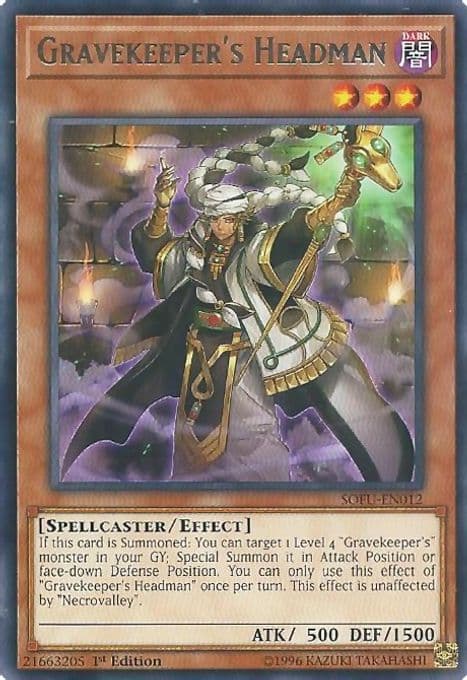 Gravekeeper's Headman