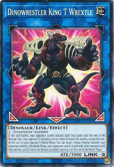 Dinowrestler King T Wrextle