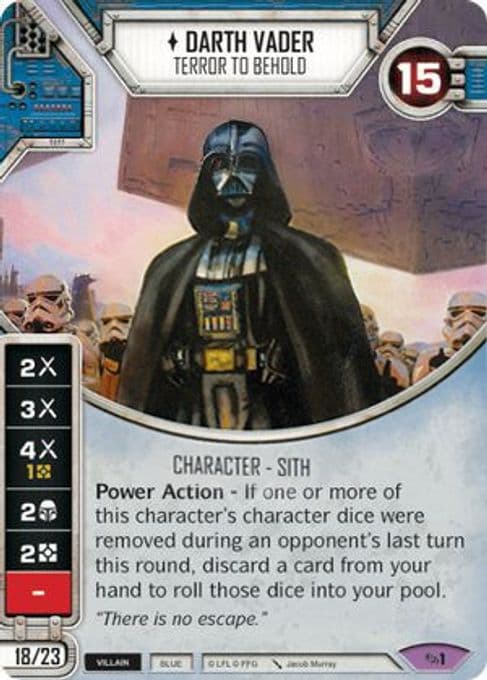 Darth Vader - Terror to Behold (Card Only)