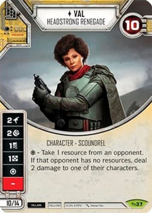 Val - Headstrong Renegade (Card Only)