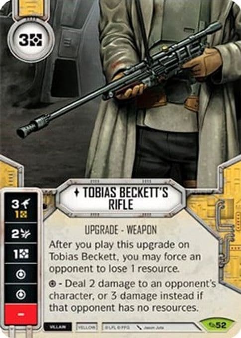 Tobias Beckett's Rifle (Card Only)