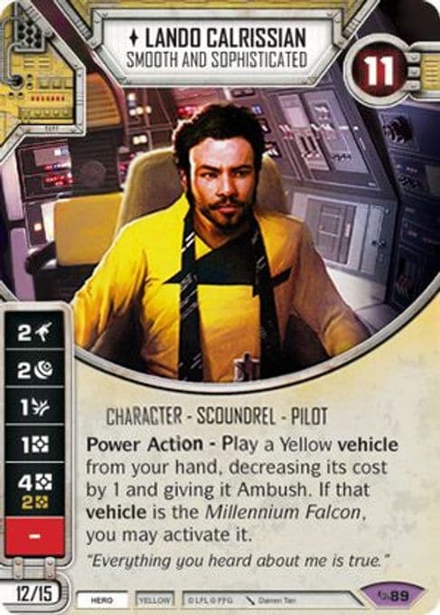 Lando Calrissian - Smooth and Sophisticated (Card Only)