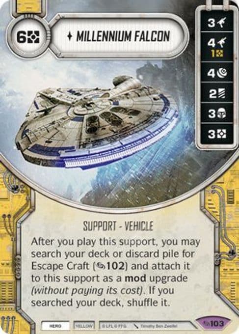 Millennium Falcon (Card Only)