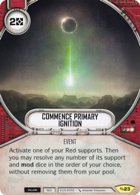 Commence Primary Ignition