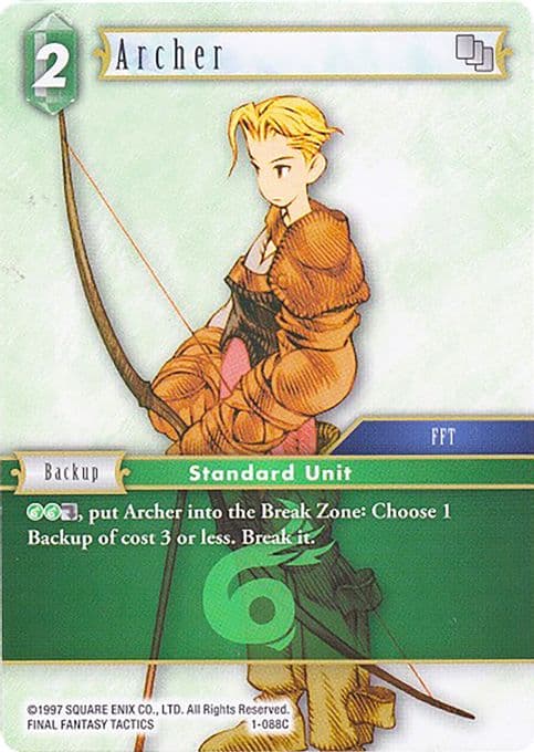 Archer (Male Unit) - 1-088C