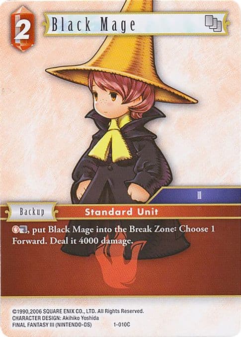 Black Mage (Arc) - 1-010C