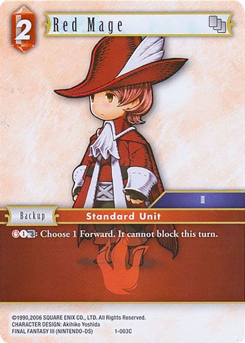 Red Mage (Arc) - 1-003C