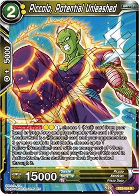 Piccolo, Potential Unleashed
