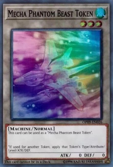 Token: Mecha Phantom Beast (C) - "Megaraptor"