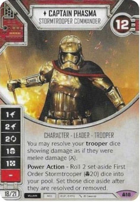 Captain Phasma - Stormtrooper Commander (Card Only)