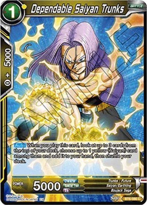 Dependable Saiyan Trunks