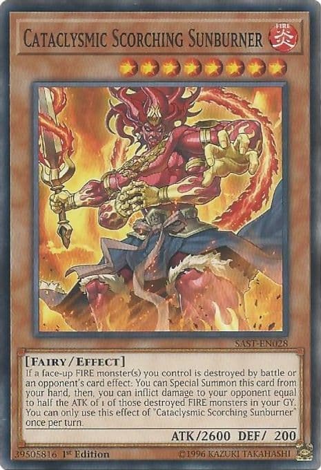 Cataclysmic Scorching Sunburner