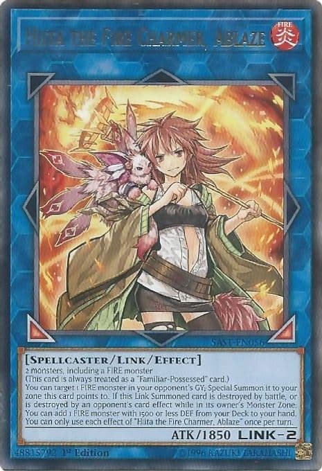 Hiita the Fire Charmer, Ablaze
