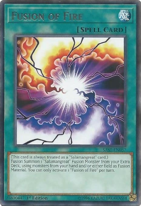 Fusion of Fire