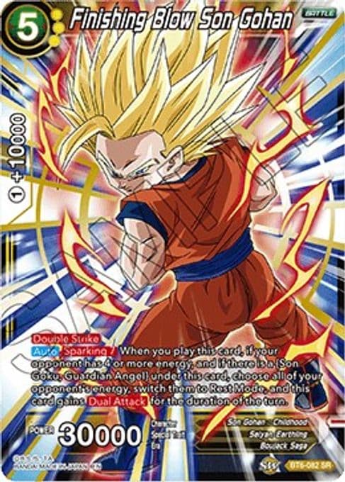 Finishing Blow Son Gohan