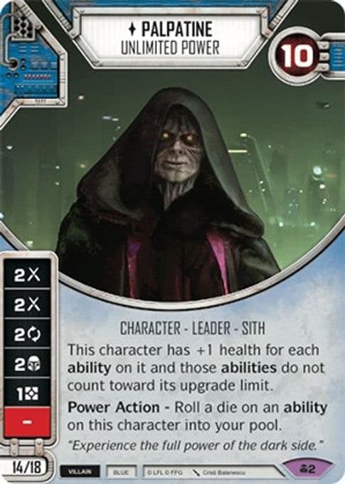 Palpatine - Unlimited Power (Card Only)