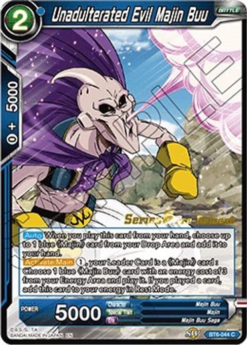 Unadulterated Evil Majin Buu