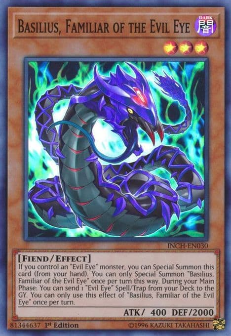 Basilius, Familiar of the Evil Eye