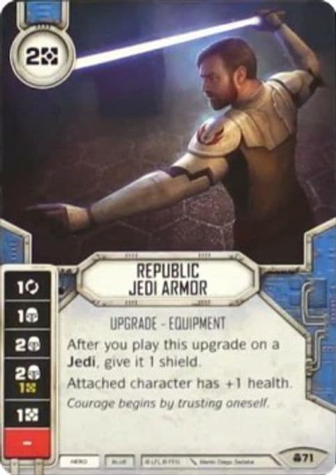 Republic Jedi Armor (Card Only)