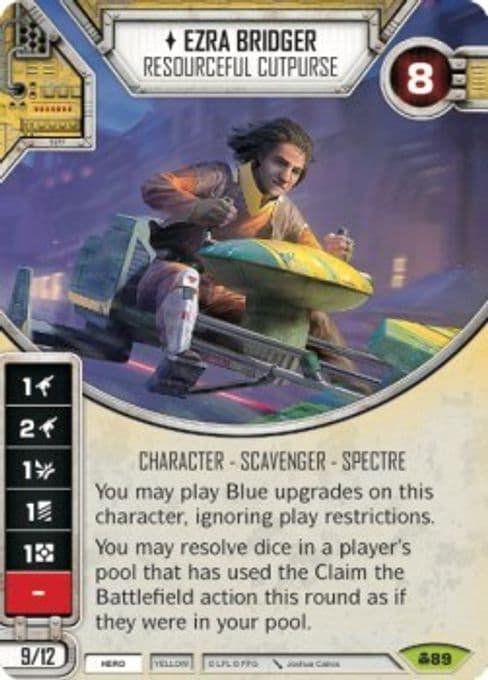 Ezra Bridger - Resourceful Cutpurse (Card Only)