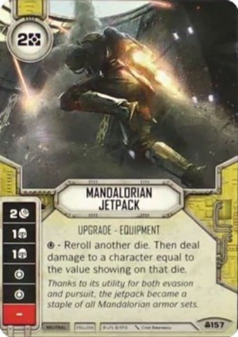 Mandalorian Jetpack (Card Only)