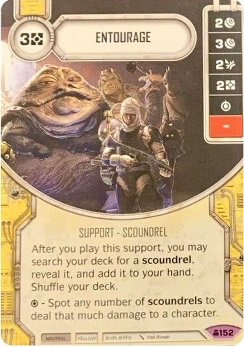 Entourage (Card Only)