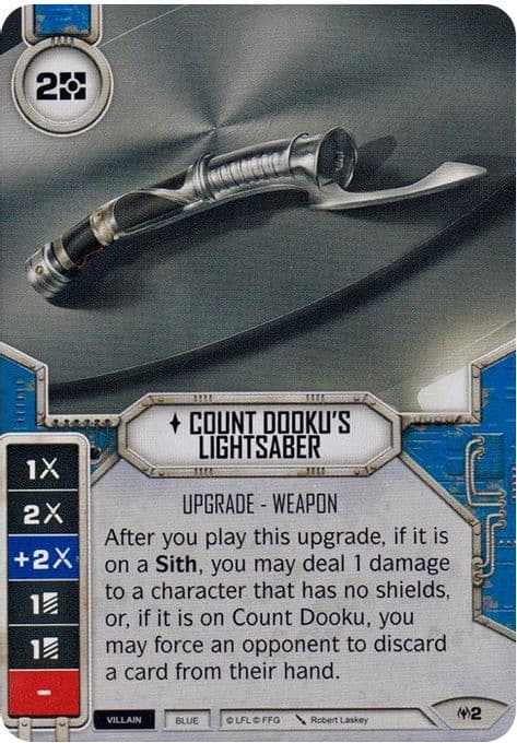 Count Dooku's Lightsaber