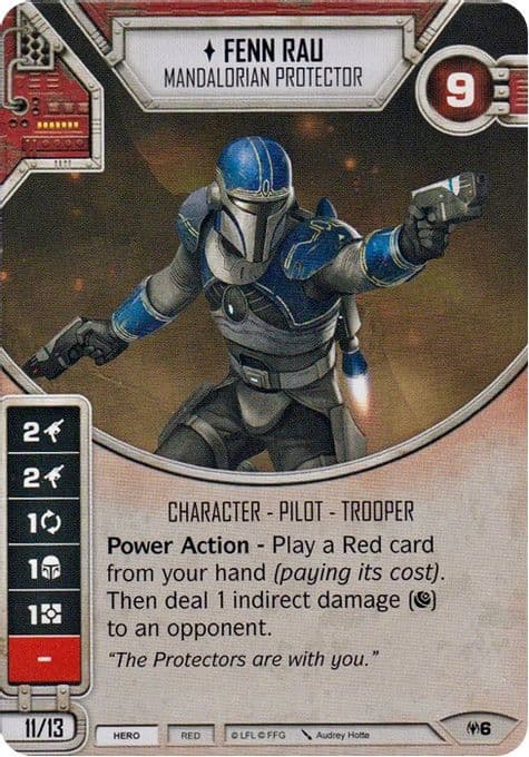 Fenn Rau - Mandalorian Protector (Card Only)