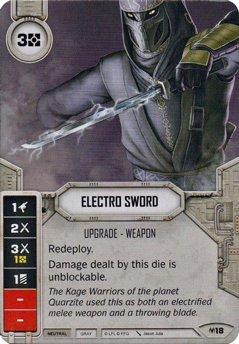 Electro Sword (Card Only)