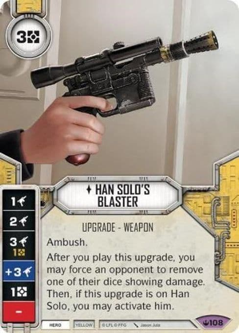 Han Solo's Blaster (Card Only)