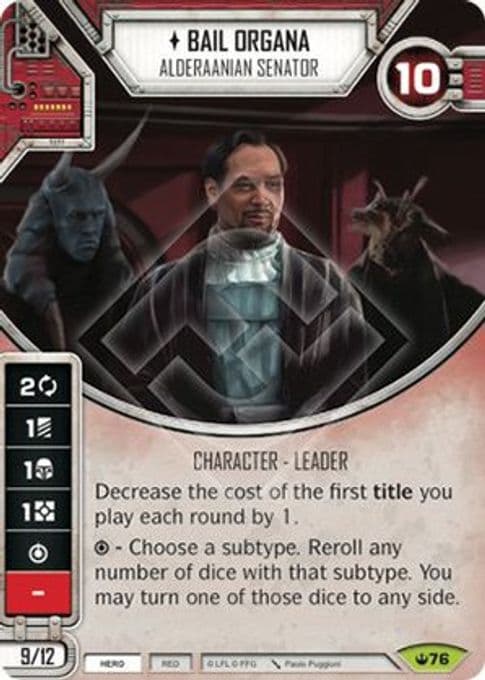 Bail Organa - Alderaanian Senator