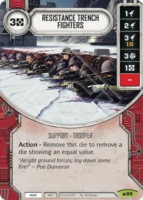 Resistance Trench Fighters (Card Only)