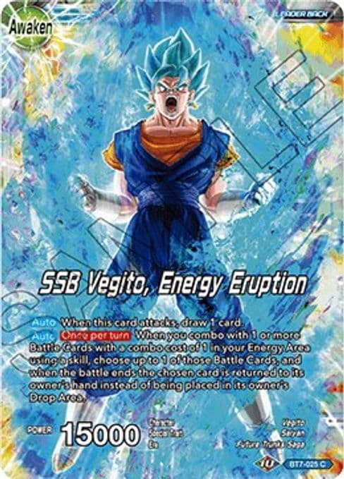 Son Goku & Vegeta // SSB Vegito, Energy Eruption