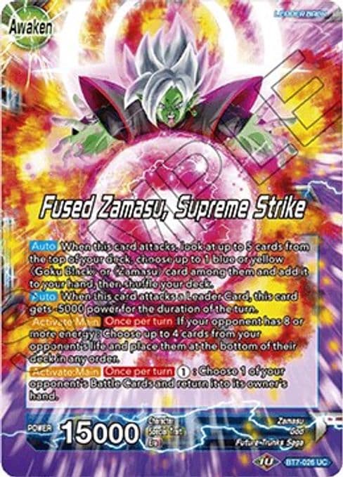 Goku Black & Zamasu // Fused Zamasu, Supreme Strike