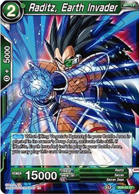 Raditz, Earth Invader